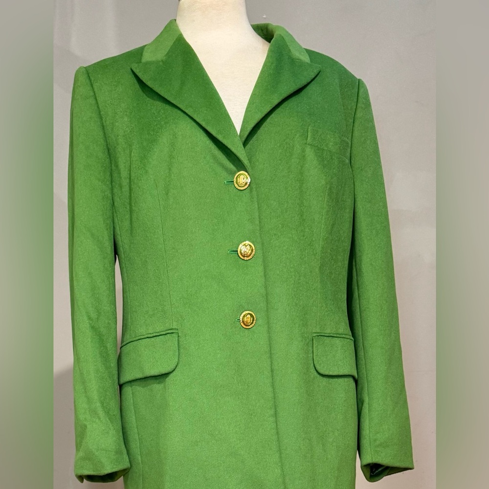 Escada vintage green jacket